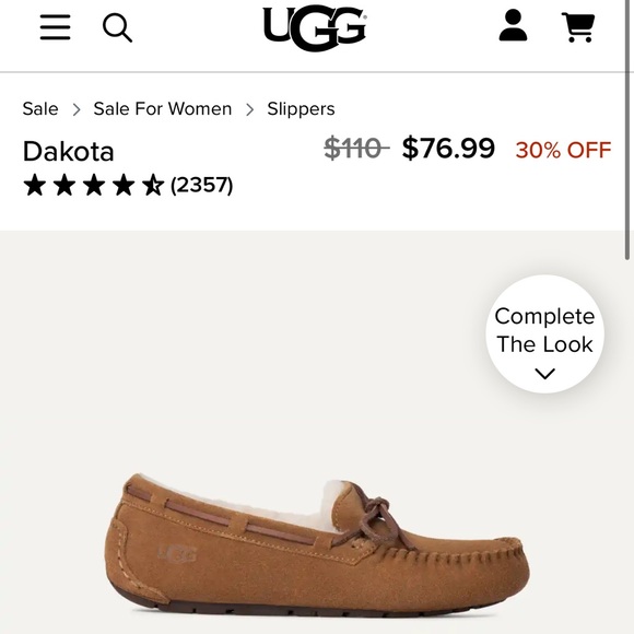 UGG Dakota Brown Women's Slippers - Picture 1 of 6